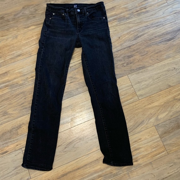 Gap size 28 black jeans - Picture 2 of 3